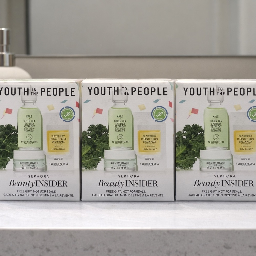Youth to the People Skincare, 1 Box (3) Piece Set - NIB, never opened!